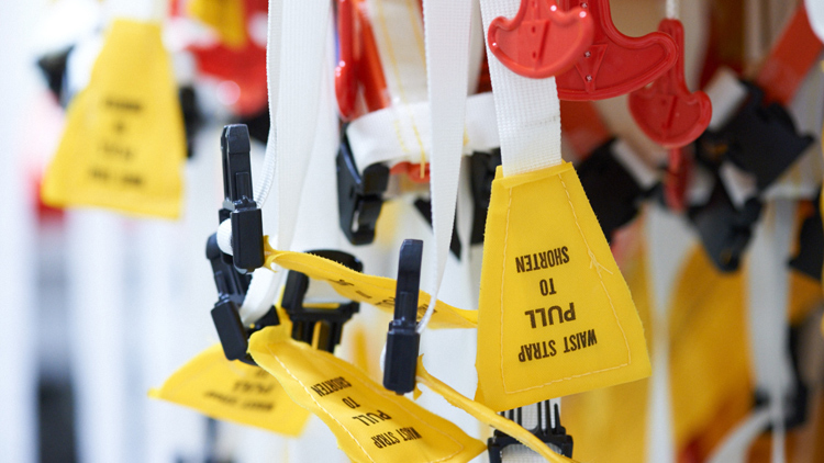 Several life vests